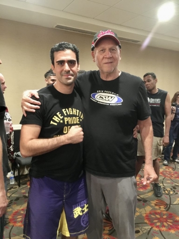 Babis mit Trainingspartner